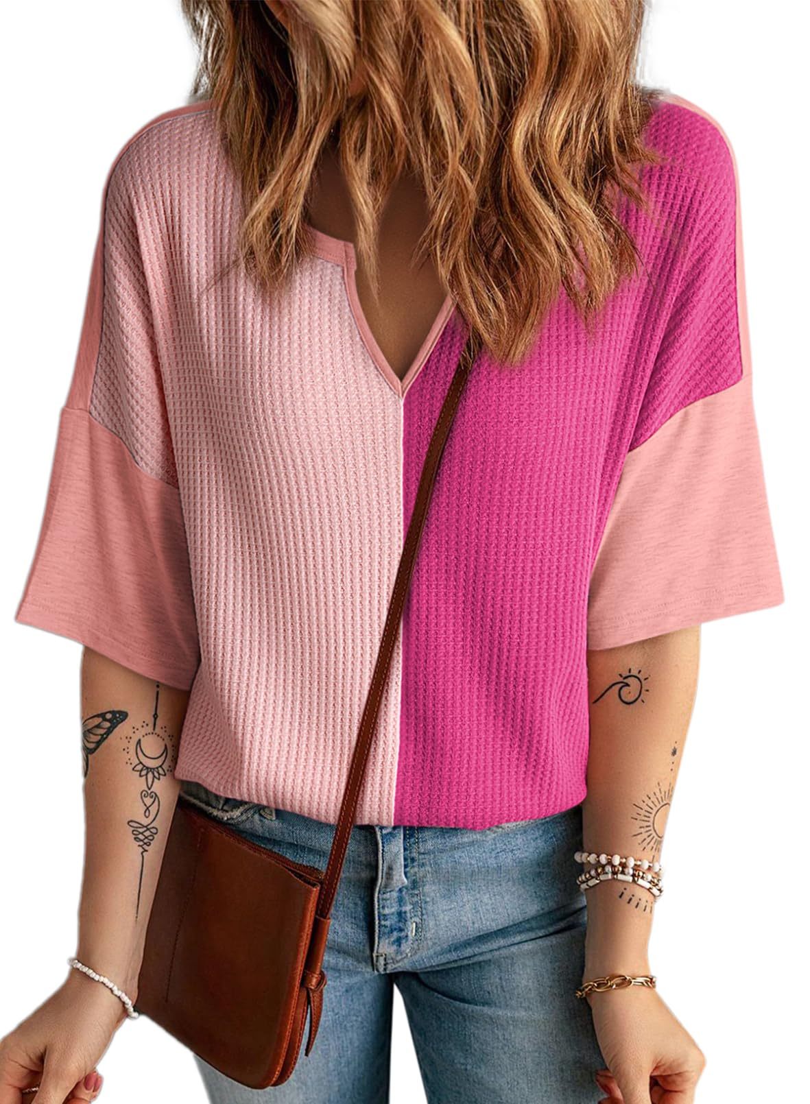 Pull à manches mi-longues et duveteux