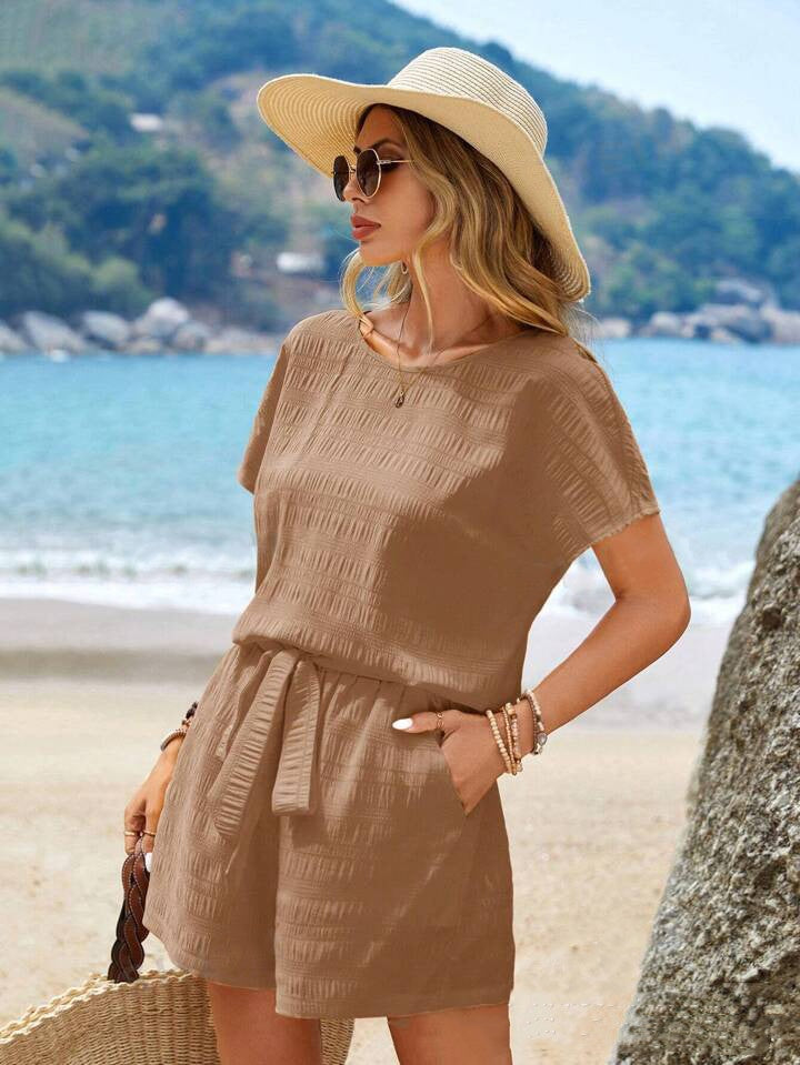 Ensemble short décontracté et confortable