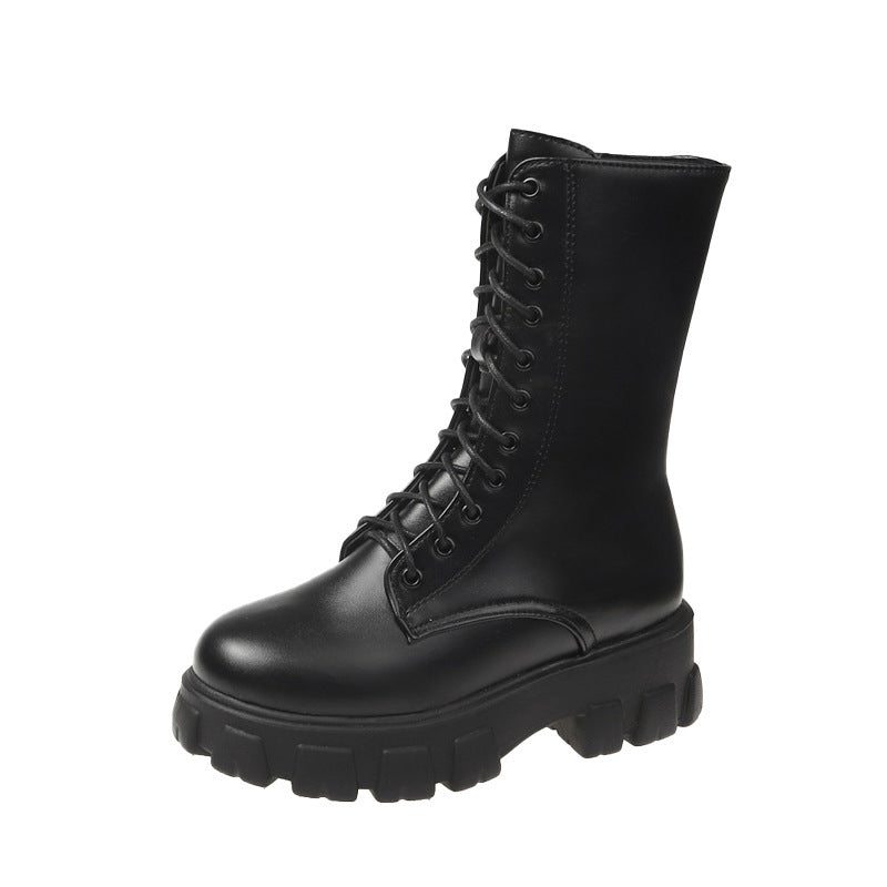 Bottes Martin à plateforme