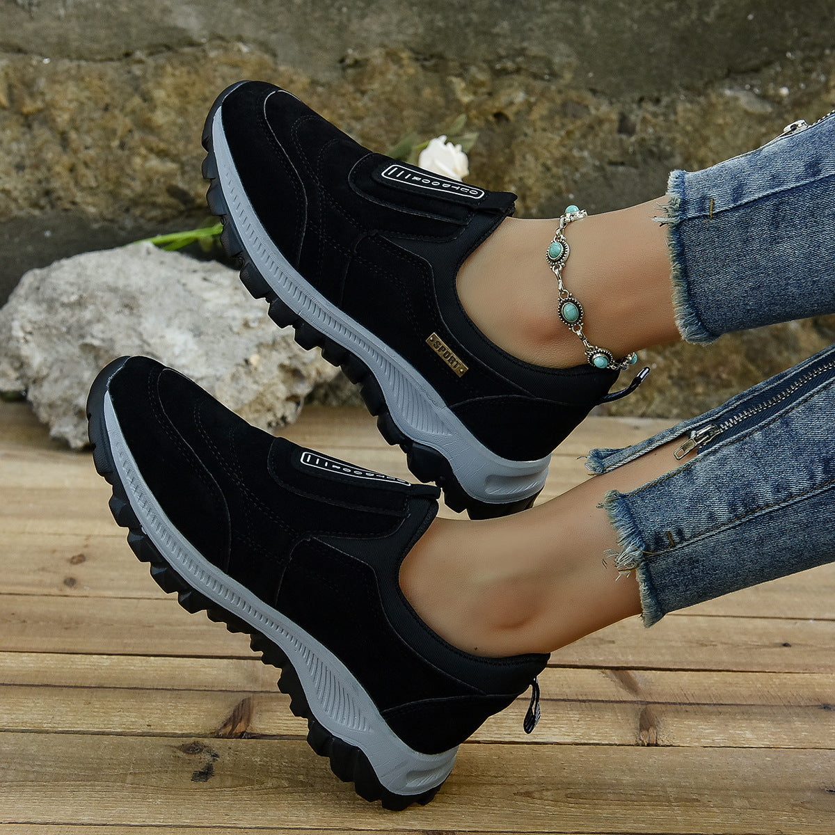 Chaussures de sport d'extérieur à enfiler
