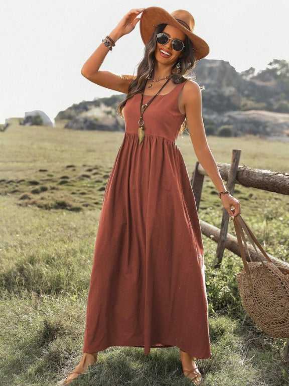 Robe à manches 100% coton