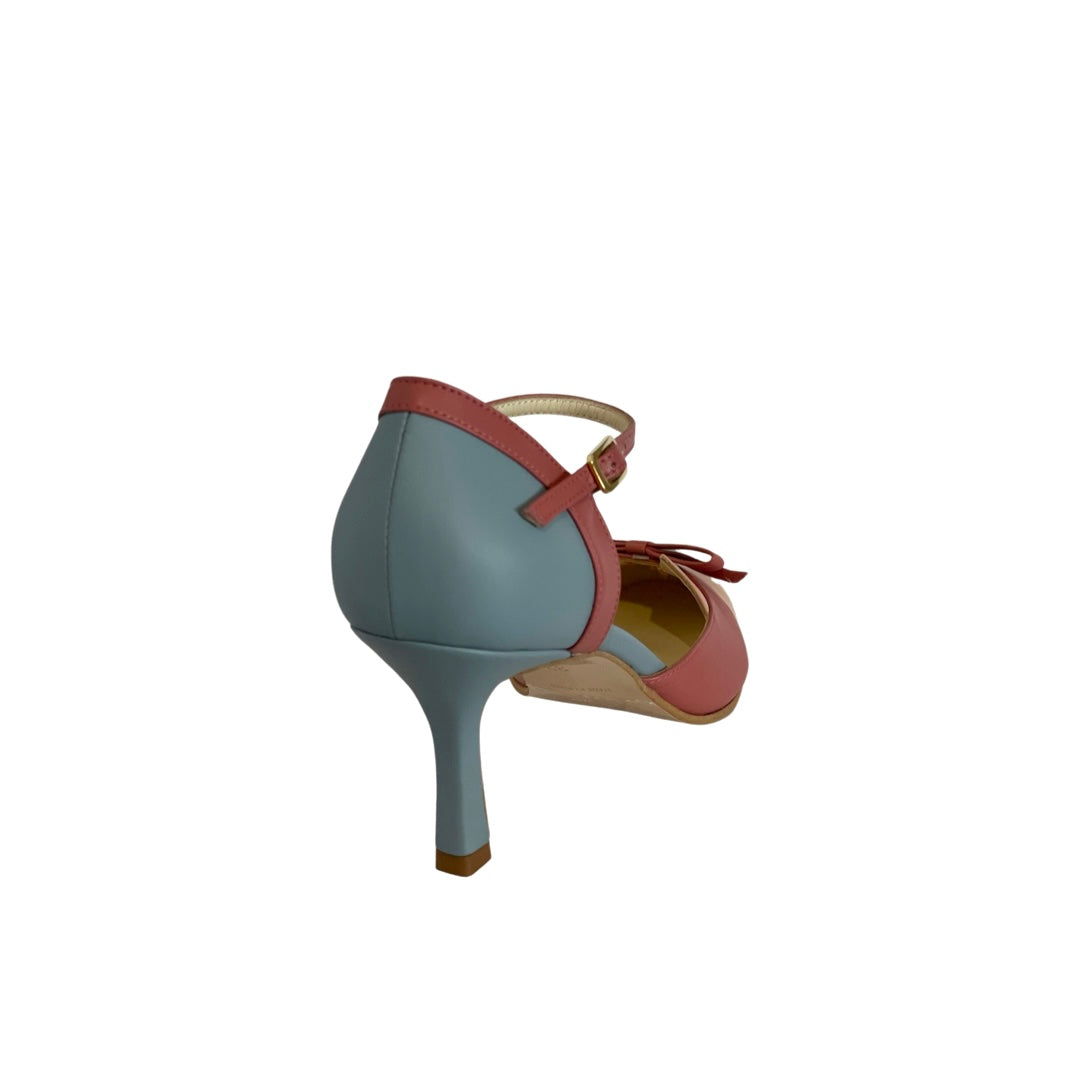 Sandales bout pointu, boucle, talons hauts