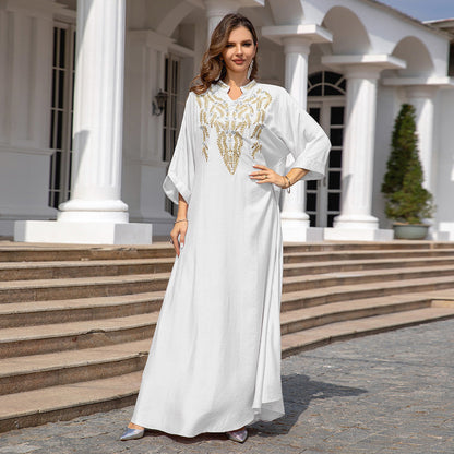 Robe brodée