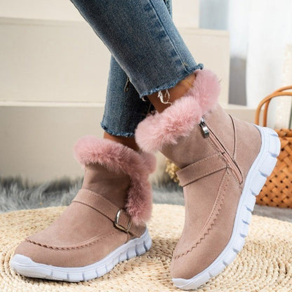 bottes d'hiver chaudes et épaisses
