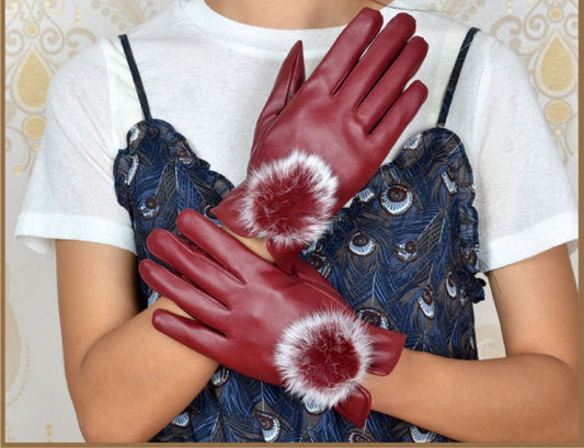 Gants cuir