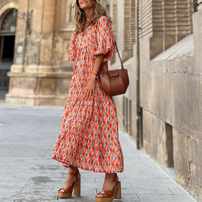 Robe d'été bohème vintage