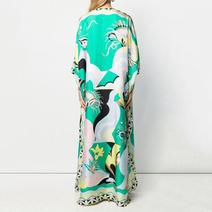 Robe ample et décontractée, jupe longue