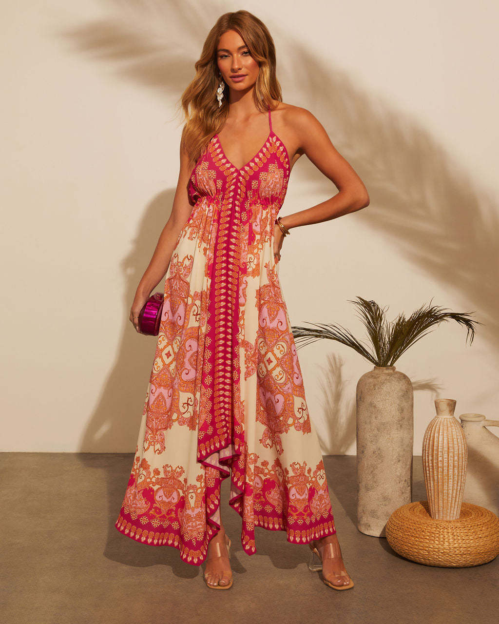 Robe à imprimé floral