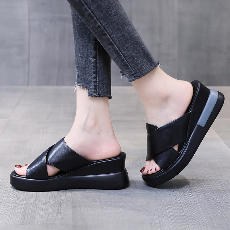 Chaussures d'extérieur à bout ouvert