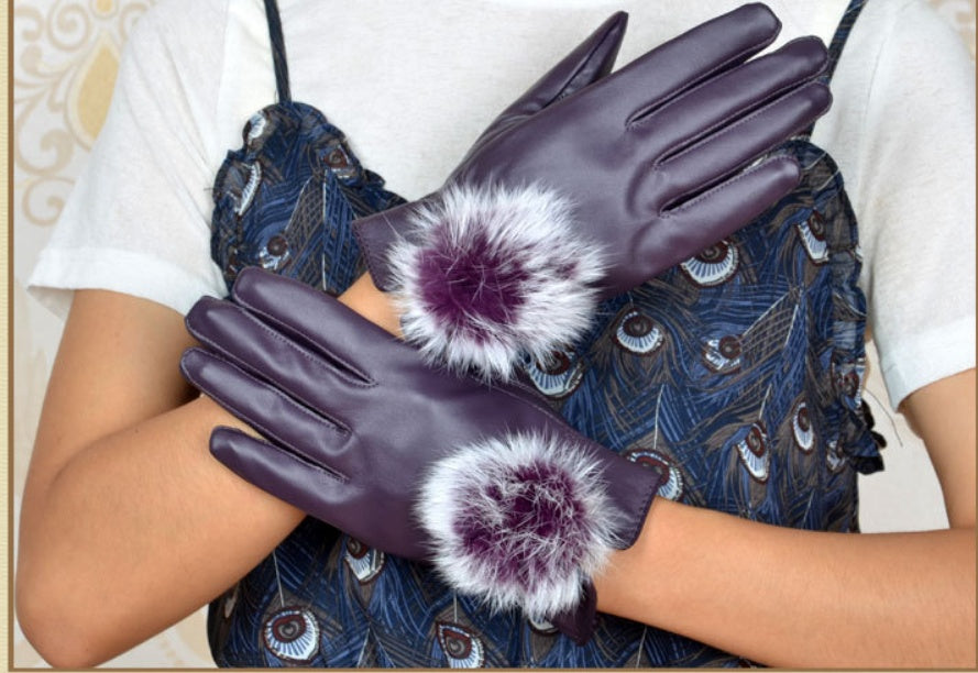 Gants cuir