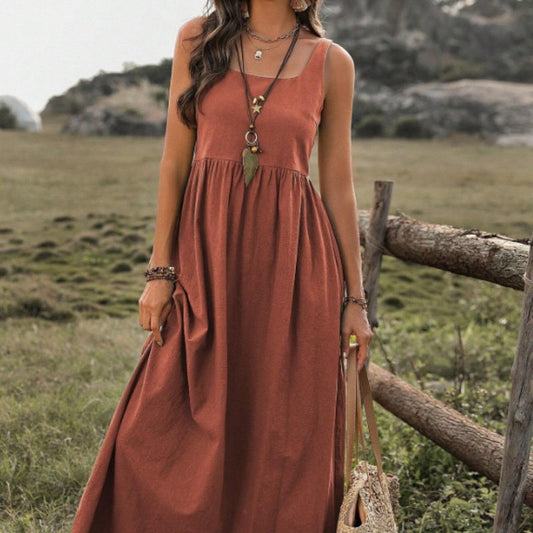 Robe à manches 100% coton