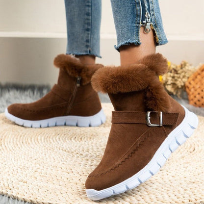 bottes d'hiver chaudes et épaisses