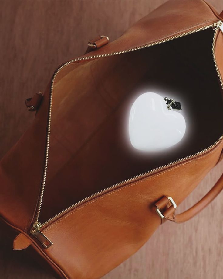 Lampe Tactile à Induction en Forme de Cœur pour Sac
