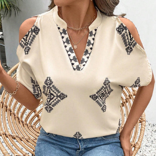 Pull  décontracté à manches courtes