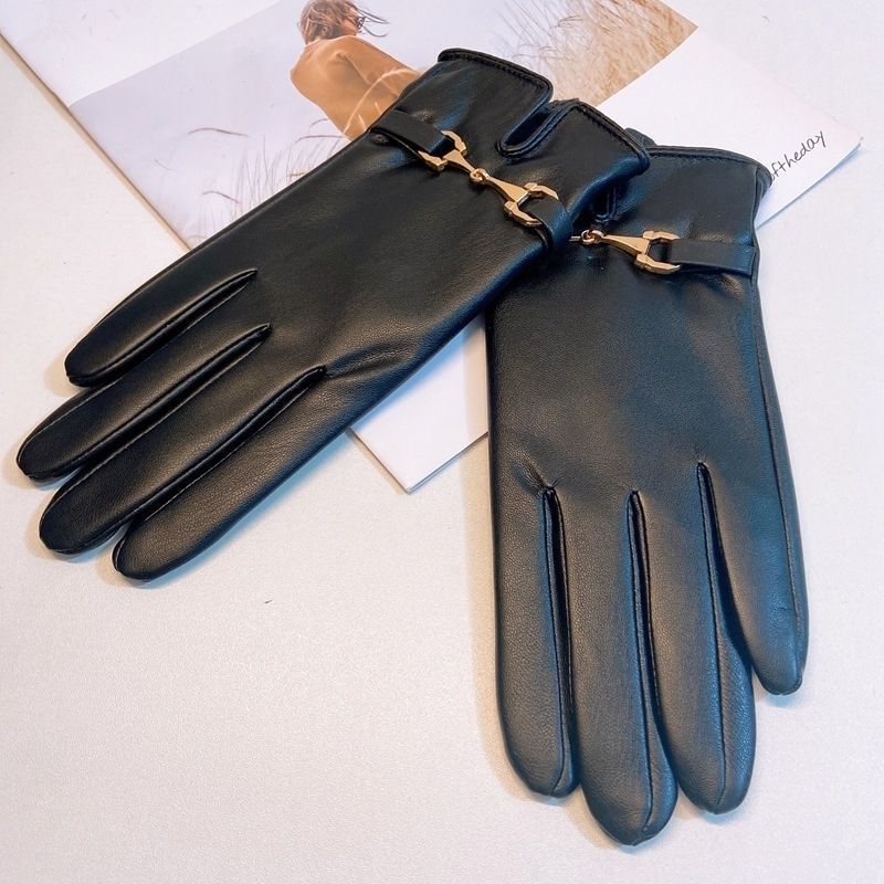 Gants d'hiver chauds pour femmes en polaire PU