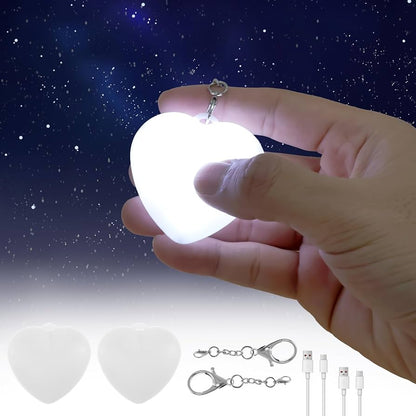Lampe Tactile à Induction en Forme de Cœur pour Sac