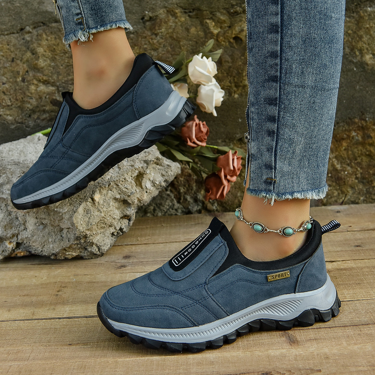 Chaussures de sport d'extérieur à enfiler