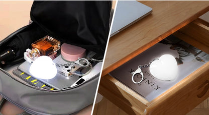 Lampe Tactile à Induction en Forme de Cœur pour Sac