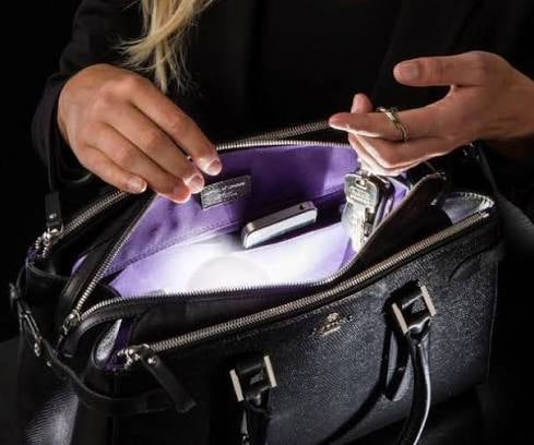 Lampe Tactile à Induction en Forme de Cœur pour Sac