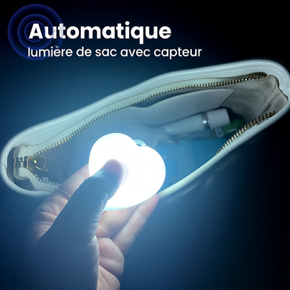 Lampe Tactile à Induction en Forme de Cœur pour Sac