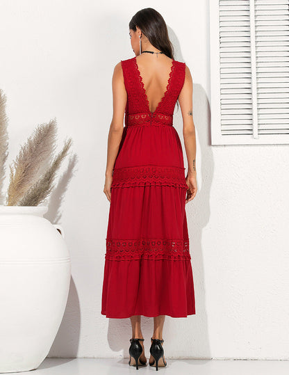 Robe Longue Bohème Chic Blanche