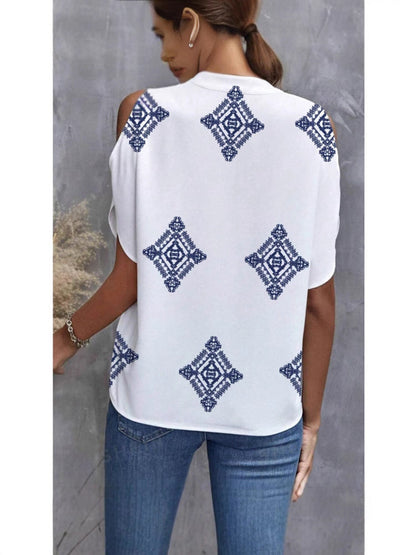 Pull  décontracté à manches courtes
