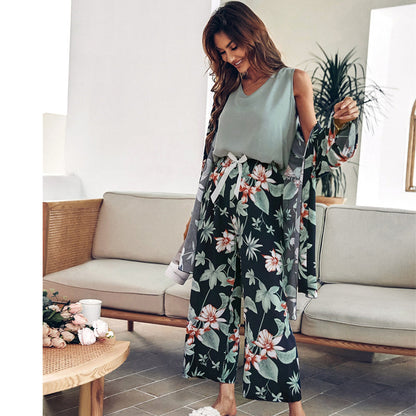 Ensemble  pyjama  floral