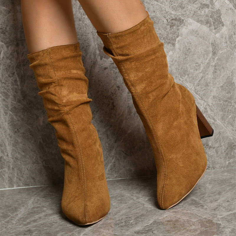 Bottes  pointu talons hauts