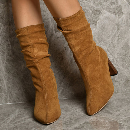 Bottes  pointu talons hauts