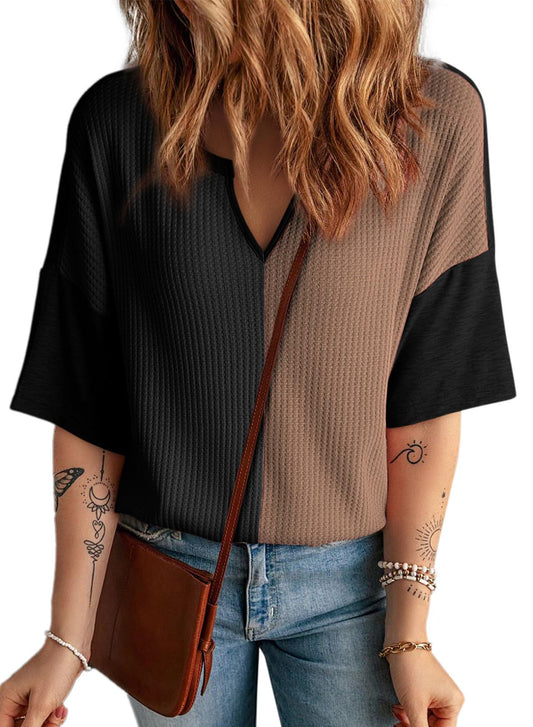 Pull  à manches mi-longues et duveteux