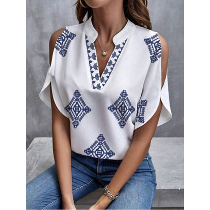 Pull  décontracté à manches courtes