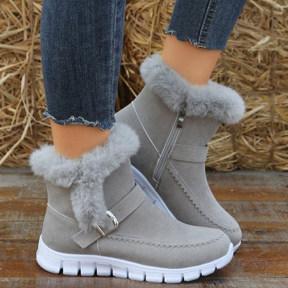bottes d'hiver chaudes et épaisses