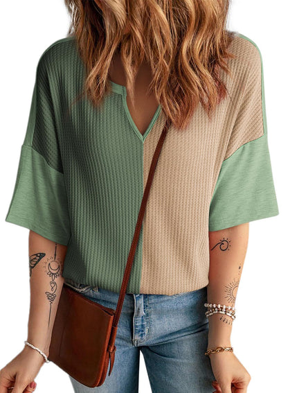Pull  à manches mi-longues et duveteux