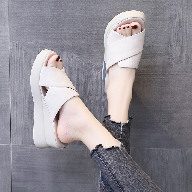 Chaussures d'extérieur à bout ouvert