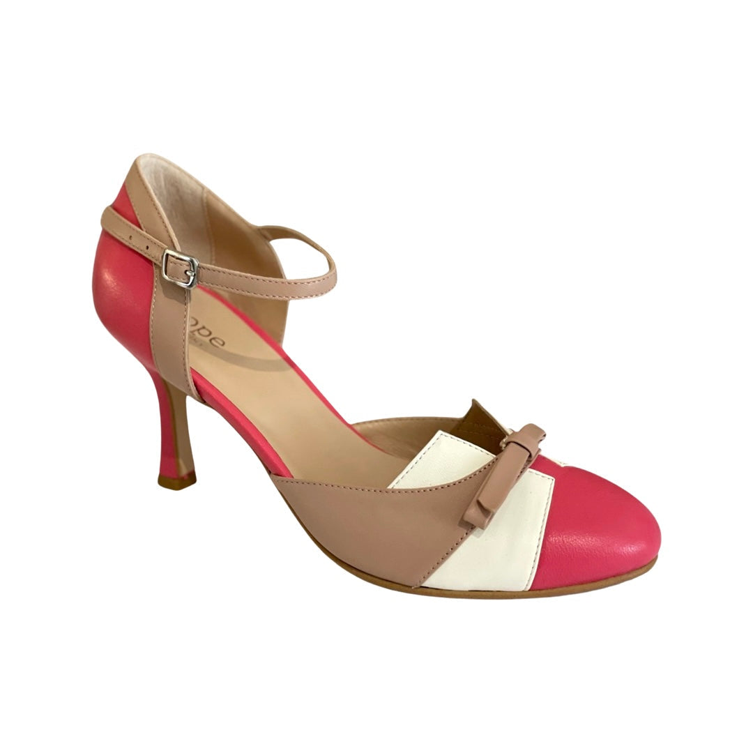 Sandales  bout pointu, boucle, talons hauts