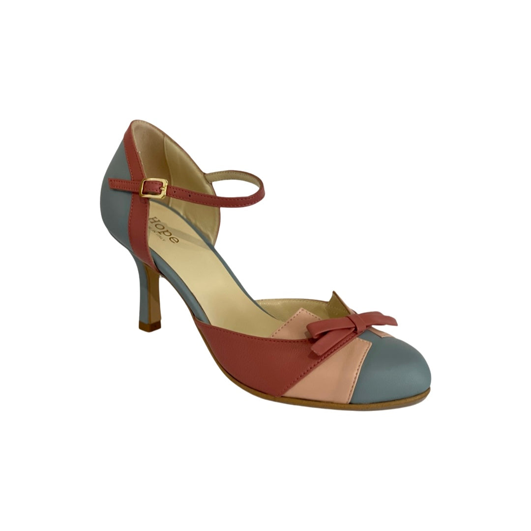 Sandales  bout pointu, boucle, talons hauts