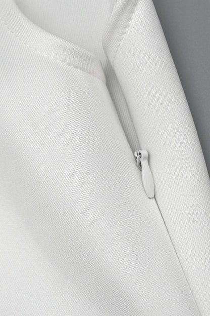 Robe à Bretelles Sans Manches à Encolure Carrée