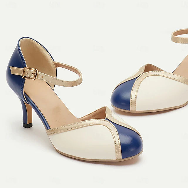 Sandales  bout pointu, boucle, talons hauts